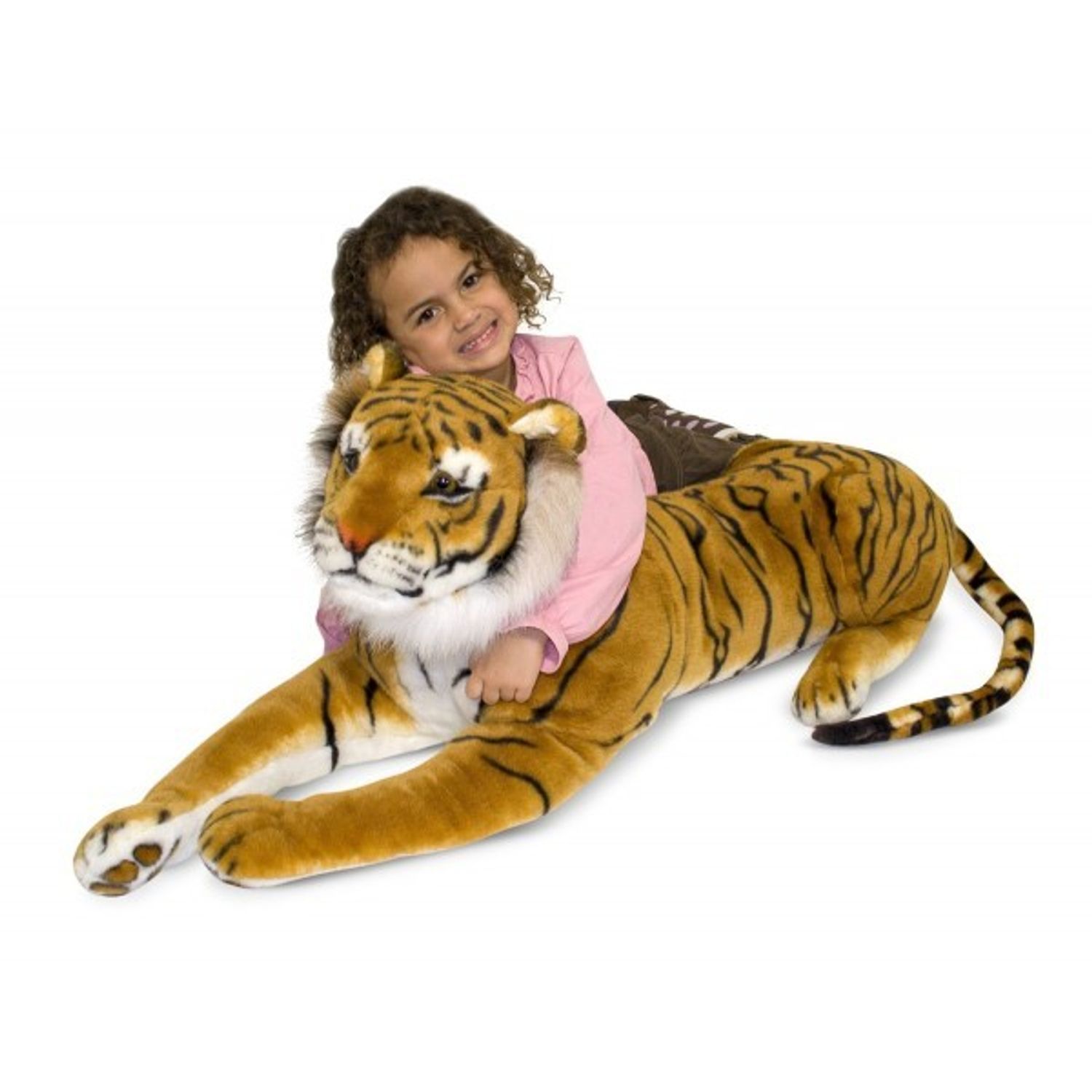 Tigru gigant din plus Melissa and Doug fotografia produsului View 4 L