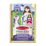Set magnetic de imbracat printesa si calutul - Melissa  Doug fotografia produsului