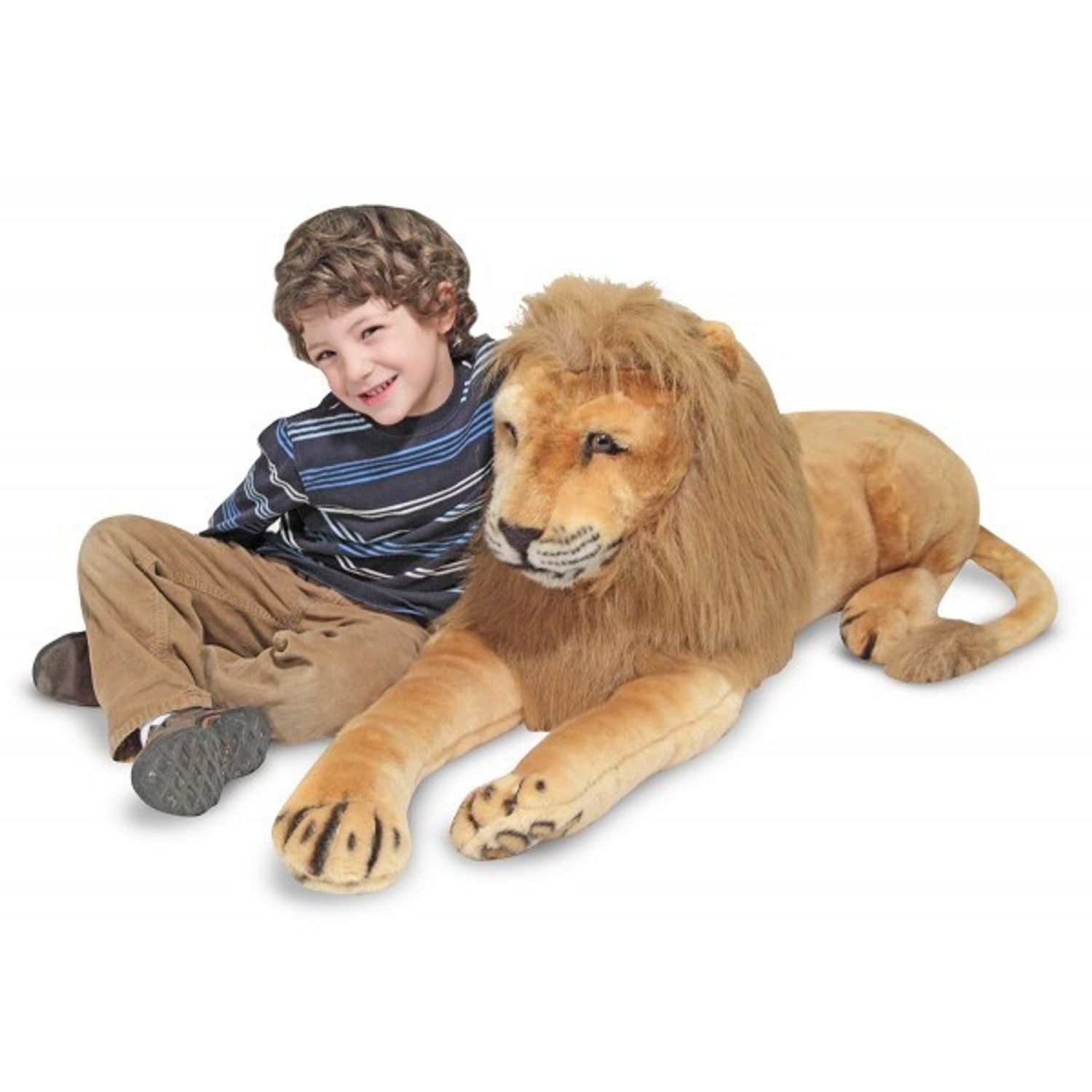 Leu gigant din plus Melissa and Doug fotografia produsului View 5 L