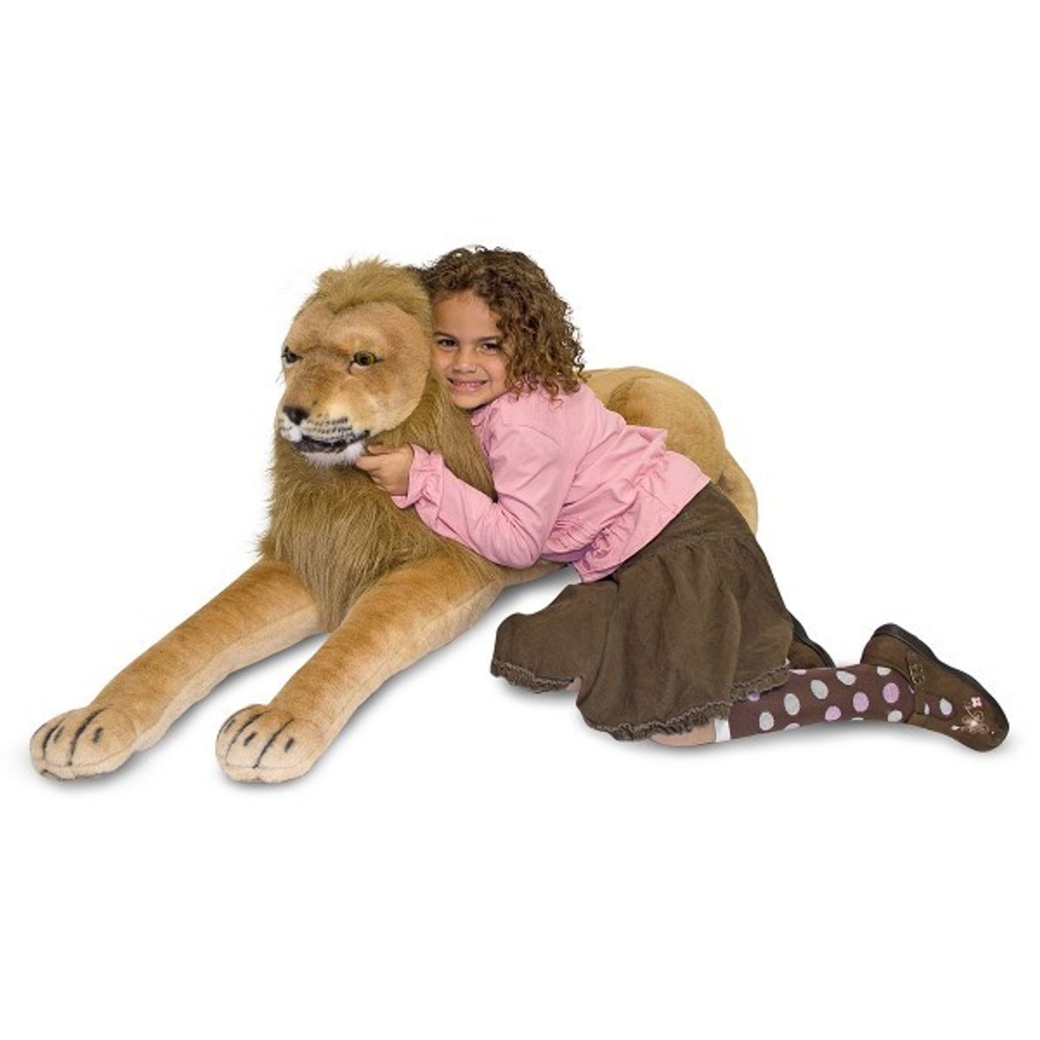 Leu gigant din plus Melissa and Doug fotografia produsului View 2 L