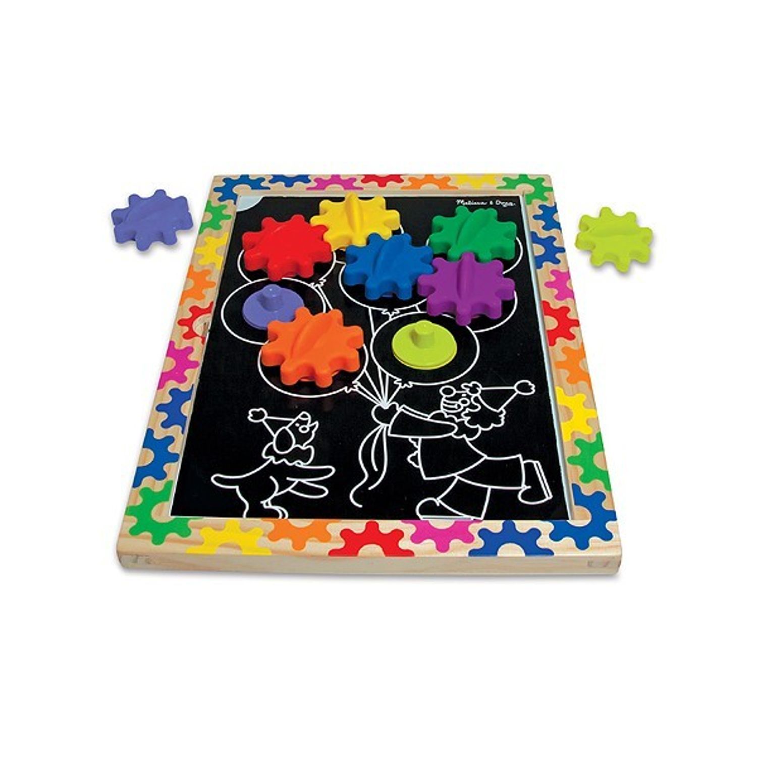Puzzle magnetic Schimba si roteste Melissa and Doug fotografia produsului View 2 L
