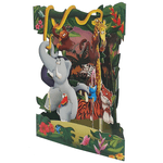 Felicitarea 3D Swing Cards - Animale din jungla fotografia produsului View 2 S