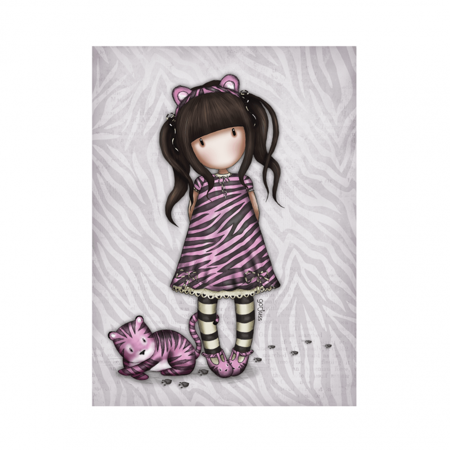 Felicitare Gorjuss Ruby Wild fotografia produsului