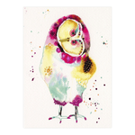 Felicitare Eclectic Watercolour Barn Owl fotografia produsului