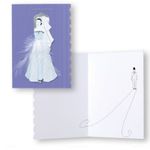 Felicitare 3D Trespanache-Mireasa fotografia produsului