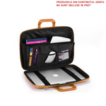 Geanta lux business laptop 13" Cocco Galben fotografia produsului View 2 S