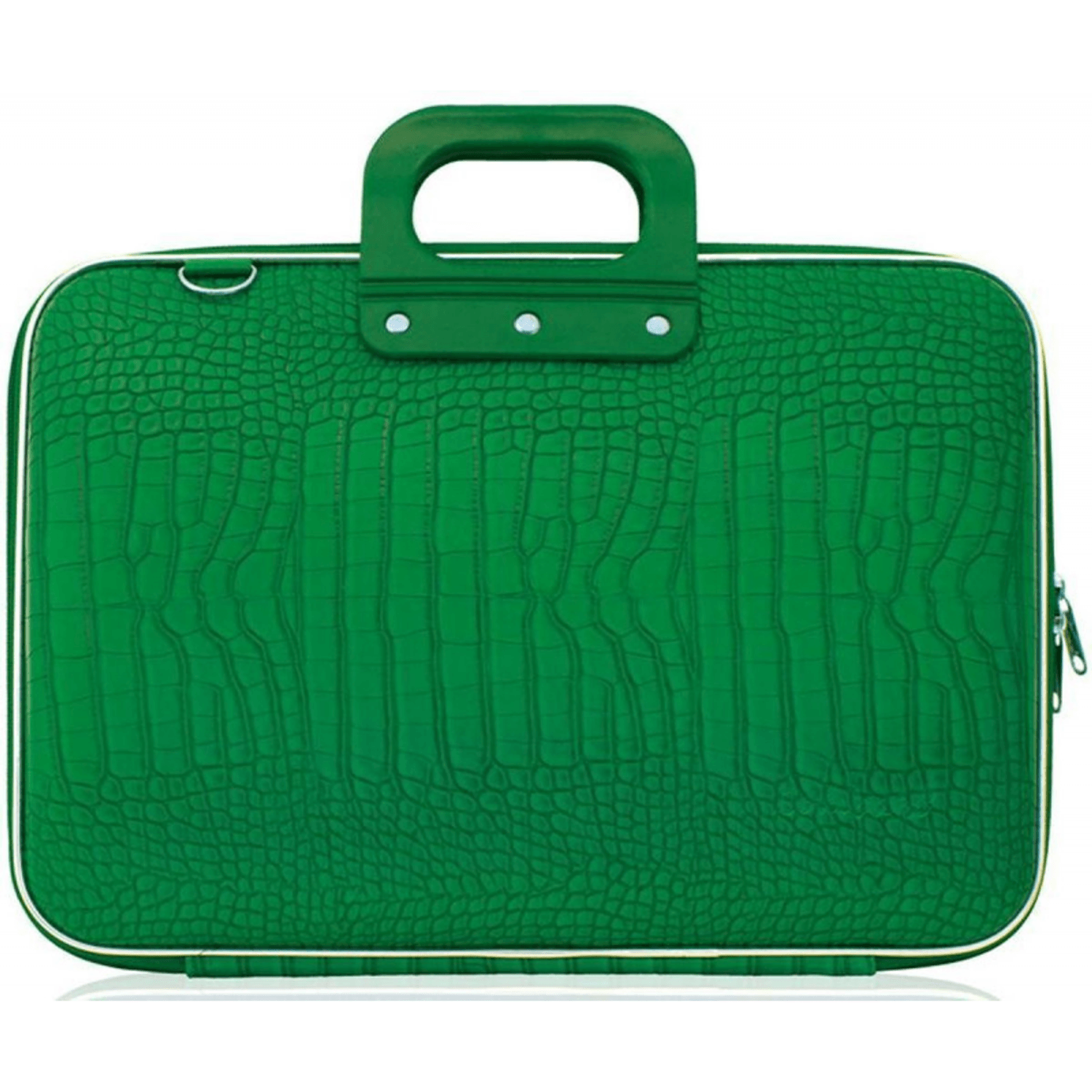 Geanta lux business laptop 17" Cocco Verde fotografia produsului