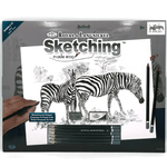 Set pentru realizarea unui desen in creion - Zebre fotografia produsului View 2 S