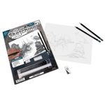 Set pentru realizarea unui desen in creion - Doc pescaresc fotografia produsului View 2 S