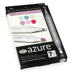 Set 7 markere Royal & Langnickel Azure Culori amurg fotografia produsului View 3 S