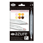 Set 7 markere Royal & Langnickel Azure Culori portrete fotografia produsului