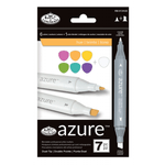 Set 7 markere Royal & Langnickel Azure Nuante fotografia produsului