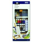 Trusa pictura acrilic 22 piese si sevalet fotografia produsului