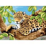 Pictura pe numere juniori - Leopard fotografia produsului View 2 S