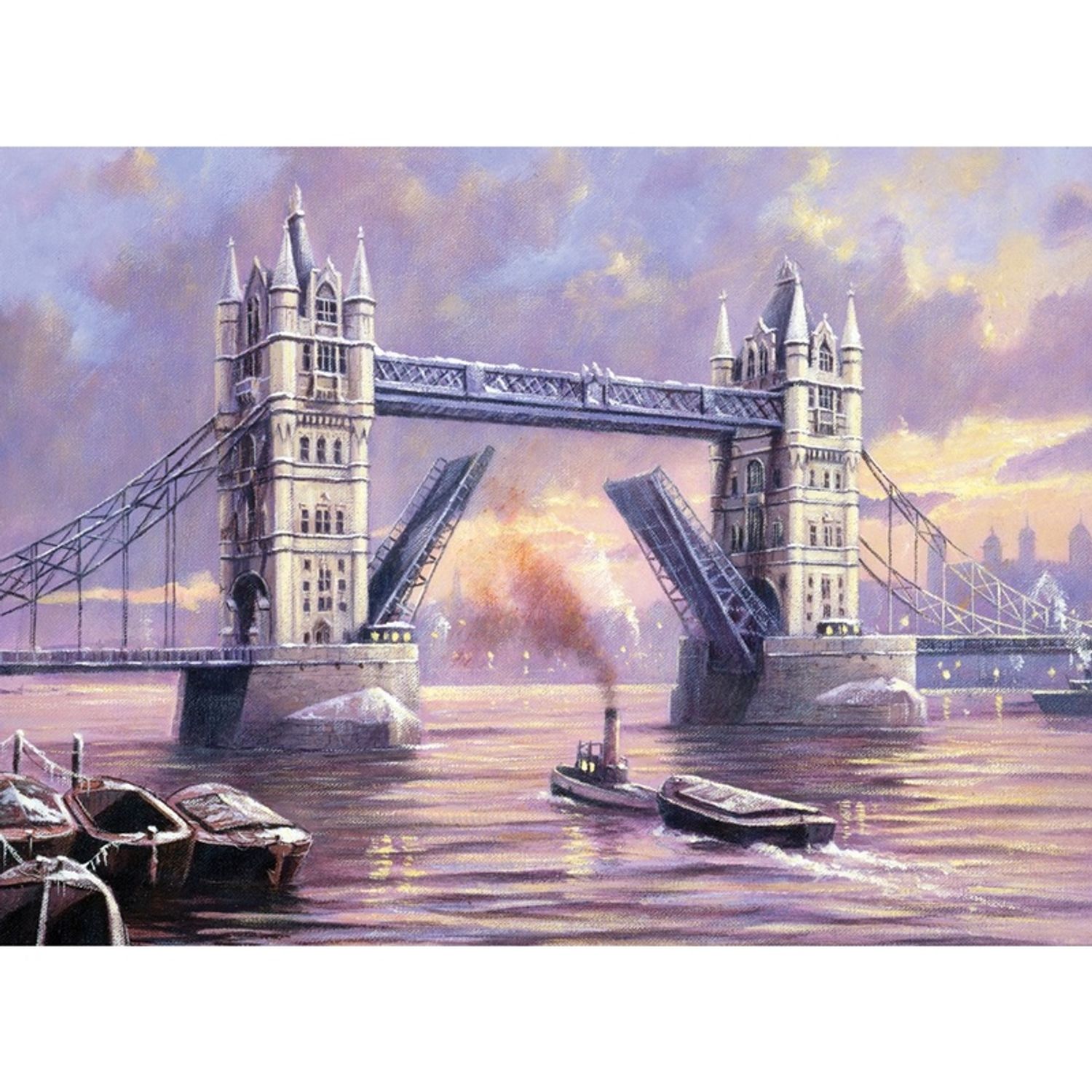 Pictura creativa pe numere avansati - Tower Bridge fotografia produsului