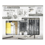 Set 4 proiecte schite in creion pentru incepatori fotografia produsului View 2 S