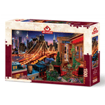 Puzzle 1500 piese - Brooklyn By Terrace fotografia produsului View 2 S