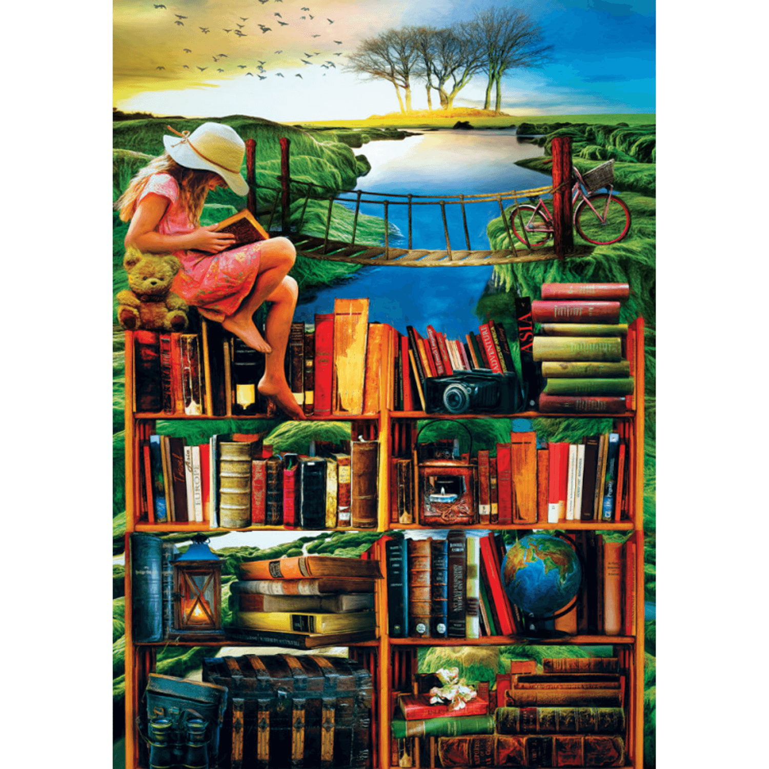 Puzzle 1000 piese - Globetrotter fotografia produsului