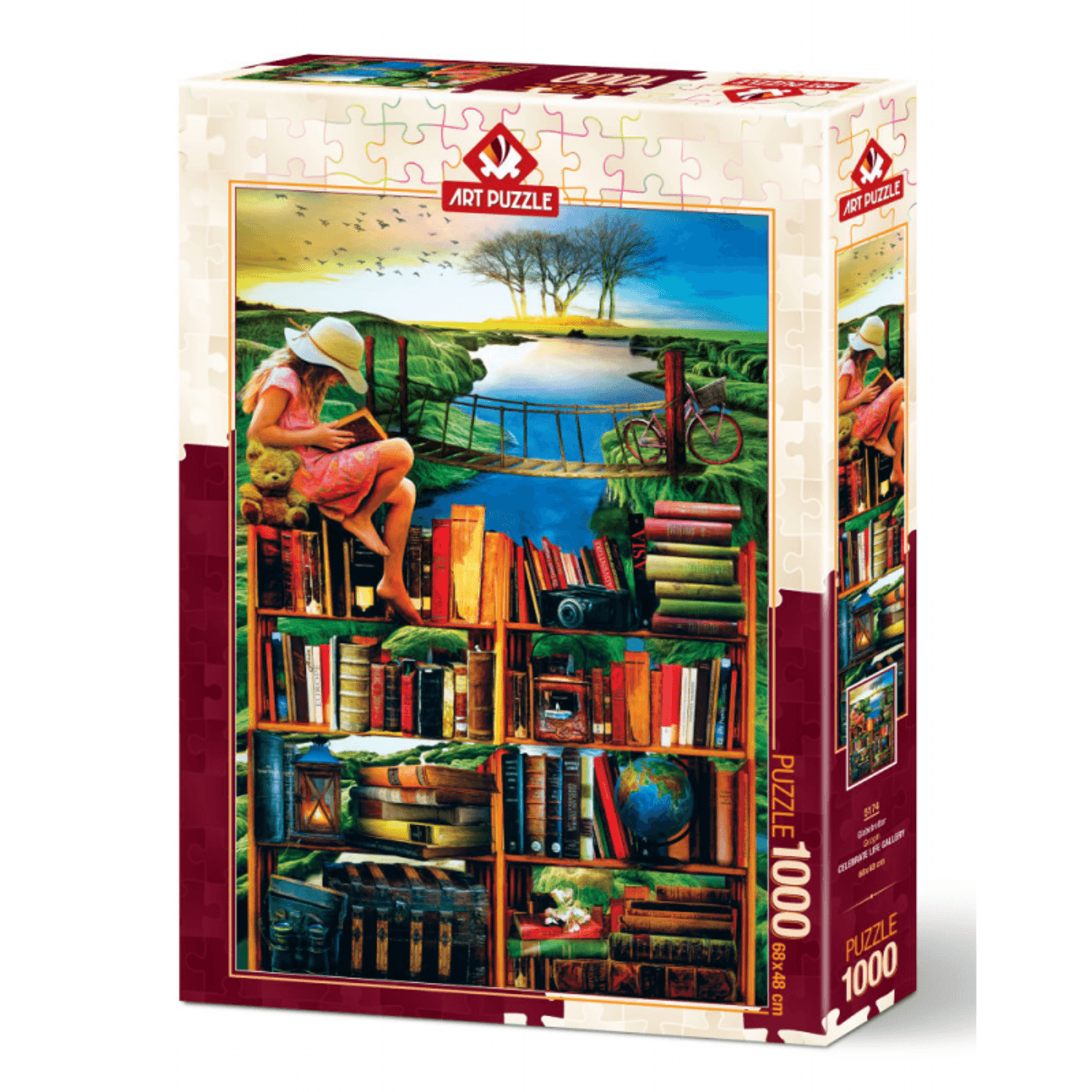 Puzzle 1000 piese - Globetrotter fotografia produsului View 2 L
