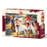 Puzzle 500 piese - Giddy Up! -Corinne Hartley fotografia produsului
