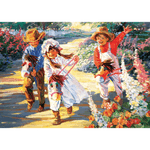 Puzzle 500 piese - Giddy Up! -Corinne Hartley fotografia produsului View 2 S