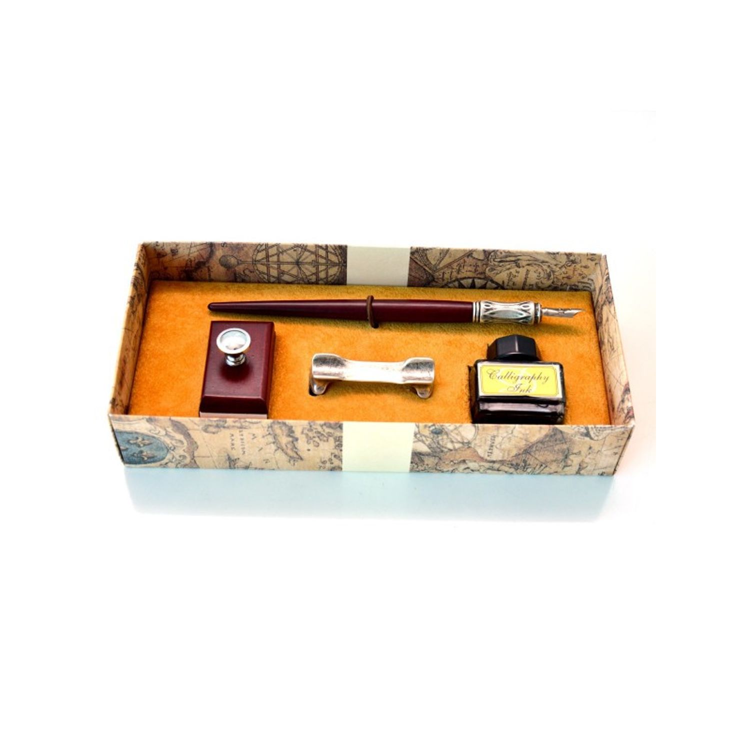 Set de scris "Old writing" cu accesorii fotografia produsului