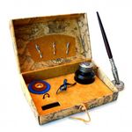 Set de scris "old writing" cu toc fotografia produsului