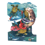 Felicitare 3D Swing Cards Lumea acvatica fotografia produsului