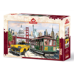 Puzzle 2000 piese - U.S.A. Collage fotografia produsului View 2 S