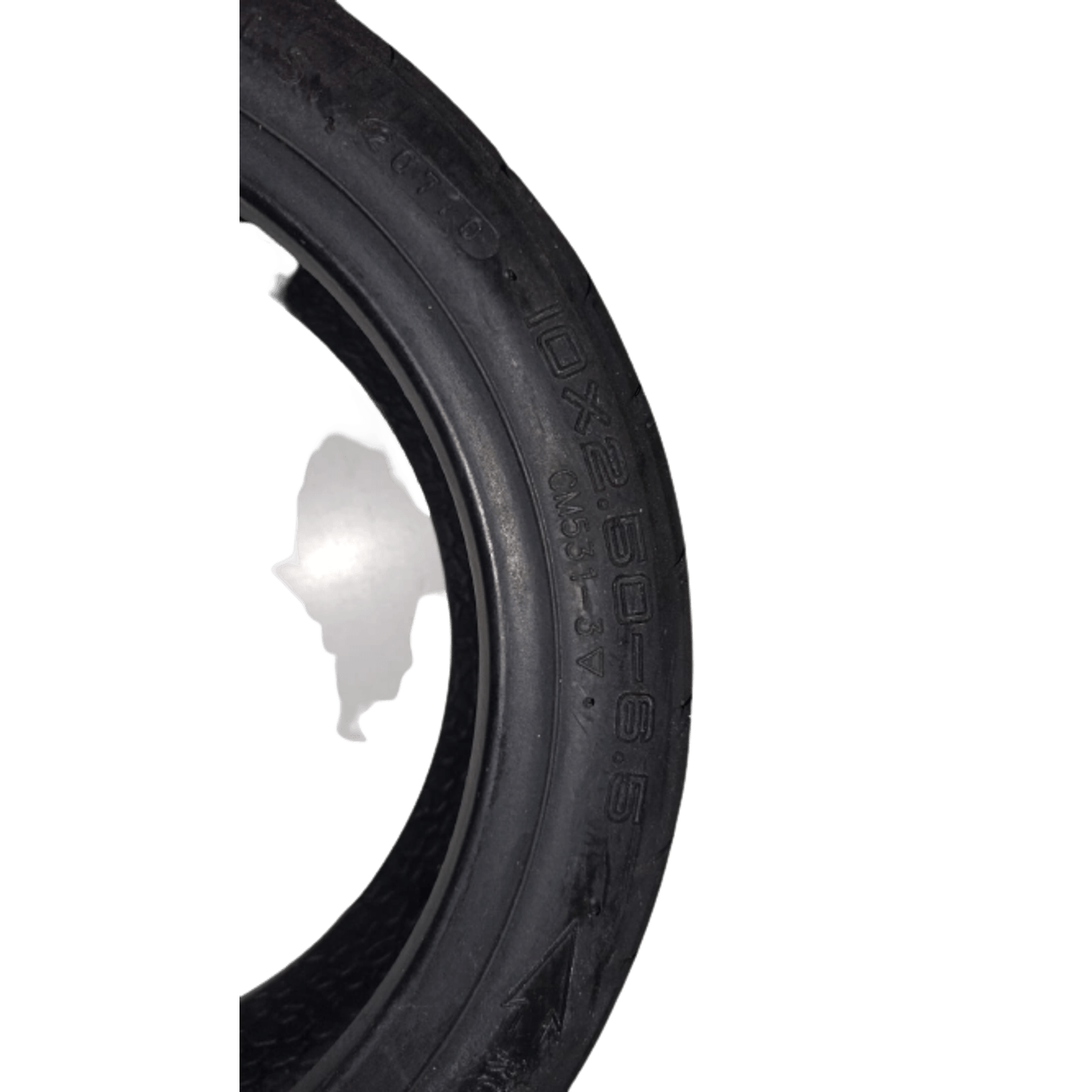 Anvelopa cauciuc CST  10 x 2.5-6.5 pentru trotinete electrice (Negru) fotografia produsului View 2 L