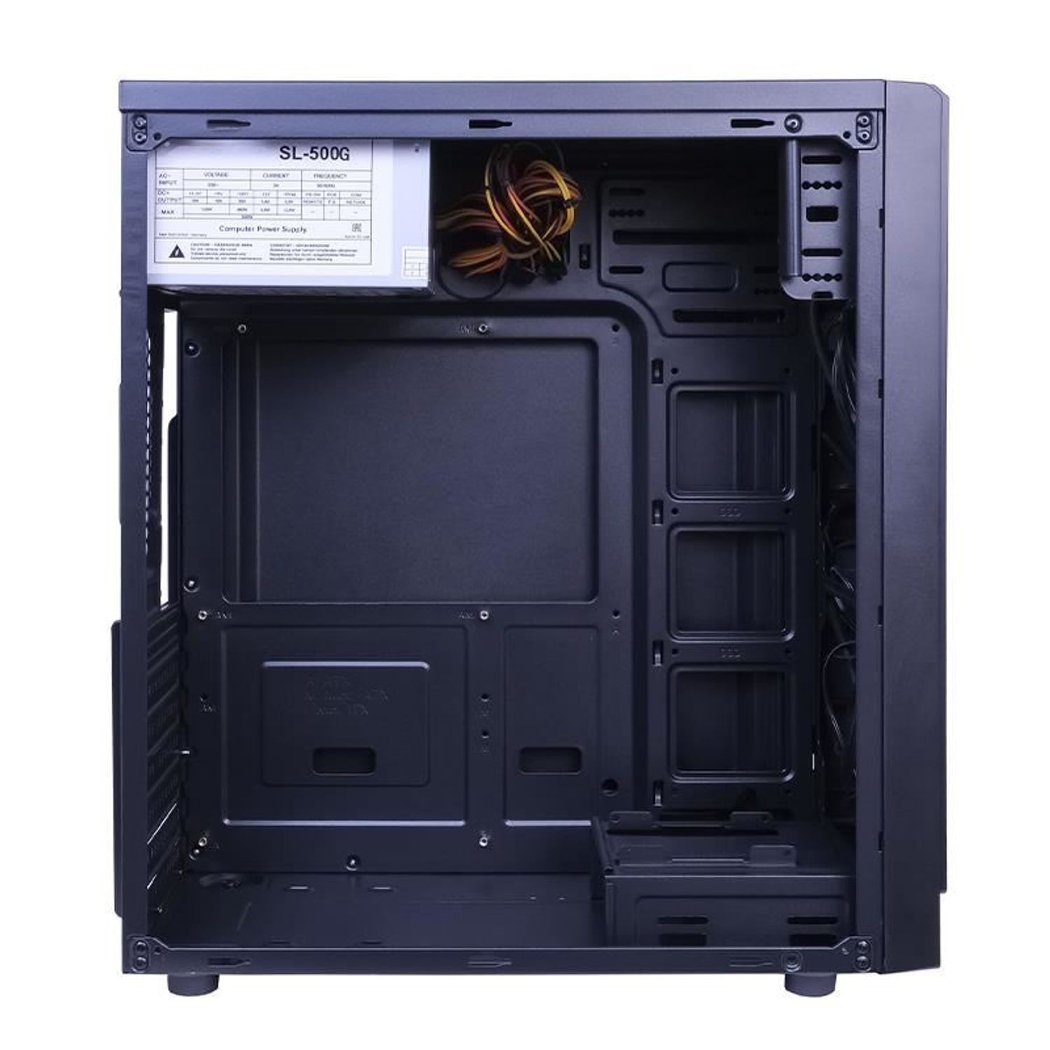 Carcasa Inter-Tech K-12, 500W, MiddleTower fotografia produsului View 2 L