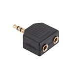 Adaptor Jack 3.5mm tata - 2 x Jack 3.5mm mama fotografia produsului