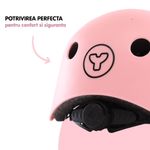 Casca protectie Yvolution 44-52 cm Pink fotografia produsului View 3 S