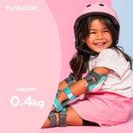 Casca protectie Yvolution 44-52 cm Pink fotografia produsului View 4 S