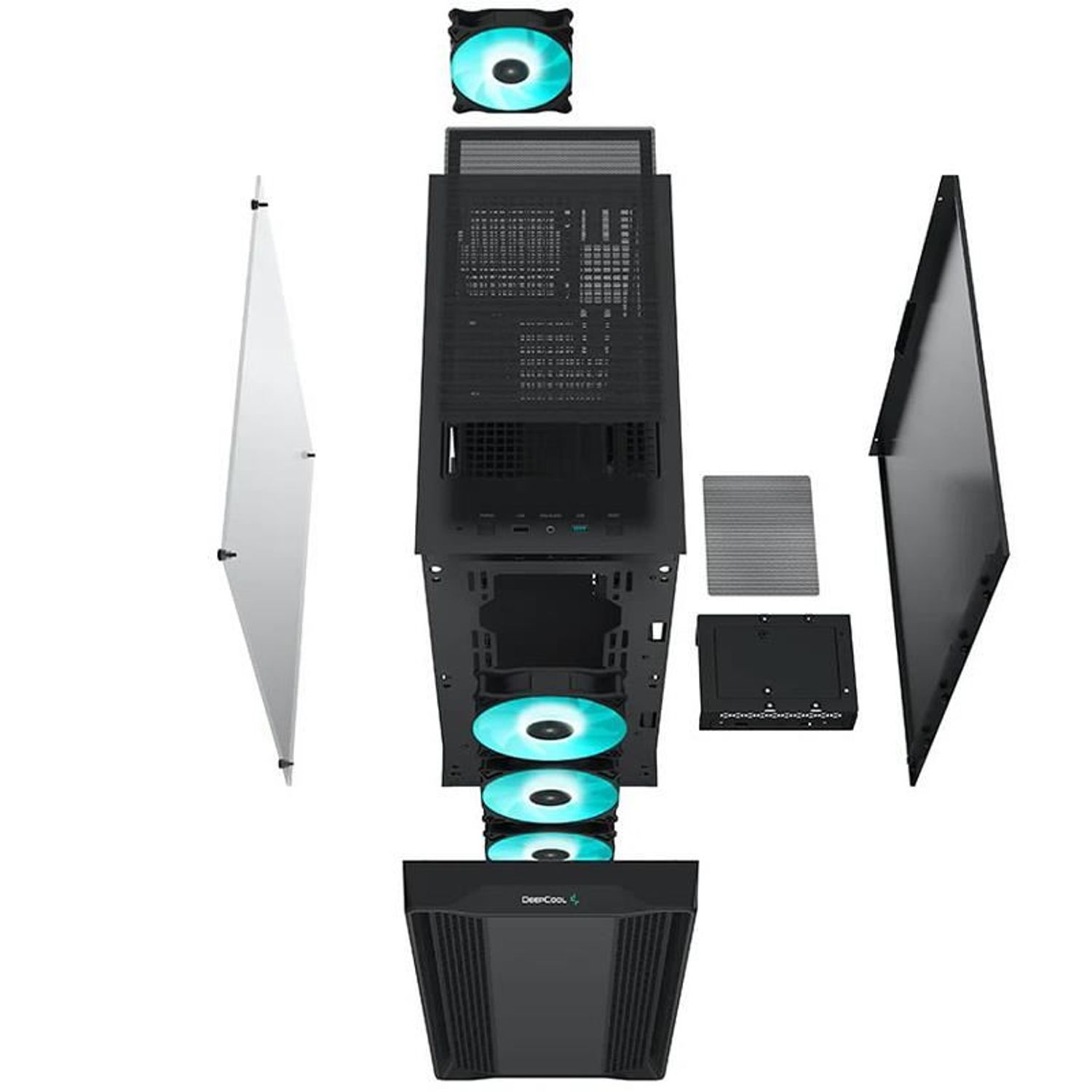 Carcasa Deepcool CC560, MiddleTower fotografia produsului View 14 L