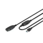 Cablu prelungitor activ USB 3.0 tata-mama 15 metri fotografia produsului
