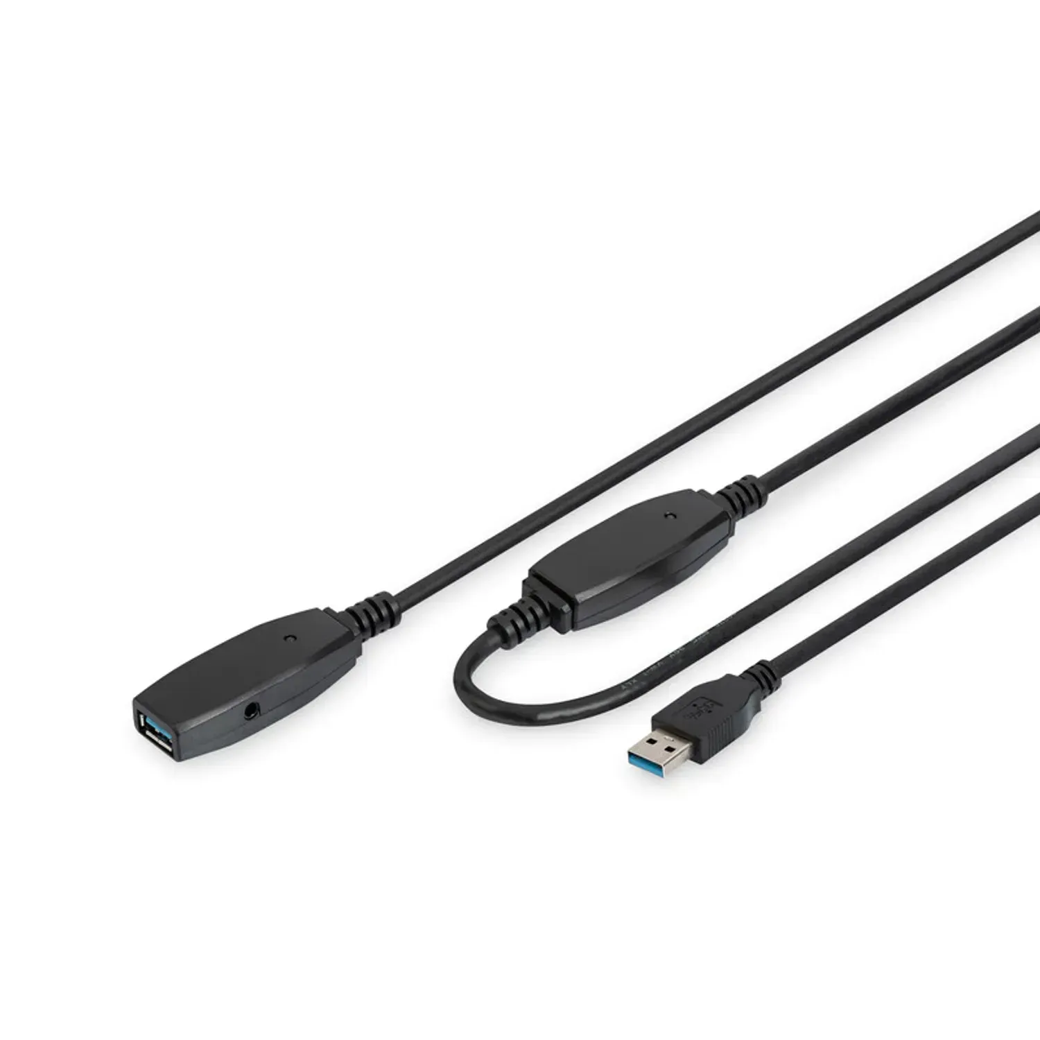 Cablu prelungitor activ USB 3.0 tata-mama 15 metri fotografia produsului