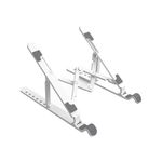 Stand laptop din plastic Orico PFB-A23, pliabil, Alb fotografia produsului