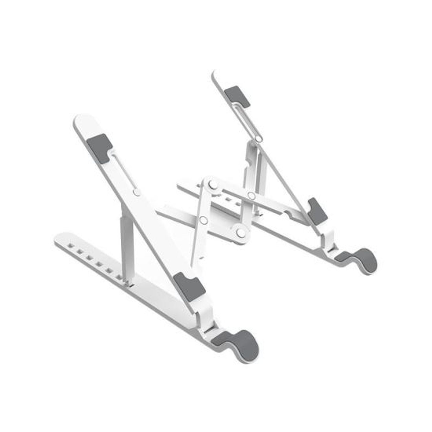 Stand laptop din plastic Orico PFB-A23, pliabil, Alb fotografia produsului