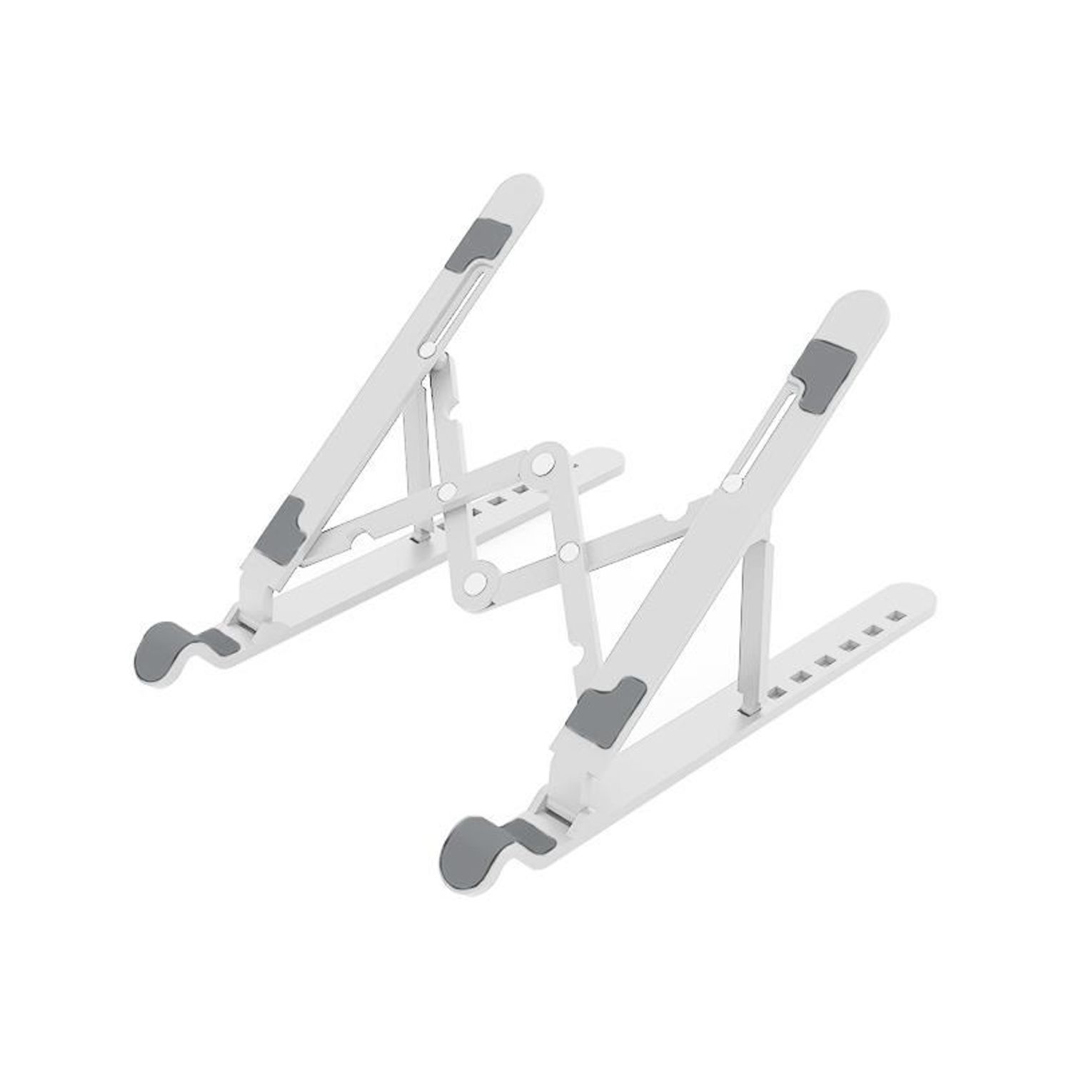 Stand laptop din plastic Orico PFB-A23, pliabil, Alb fotografia produsului View 2 L