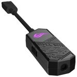Adaptor ASUS ROG Clavis USB Type-C - Jack 3.5mm (Negru) fotografia produsului View 2 S