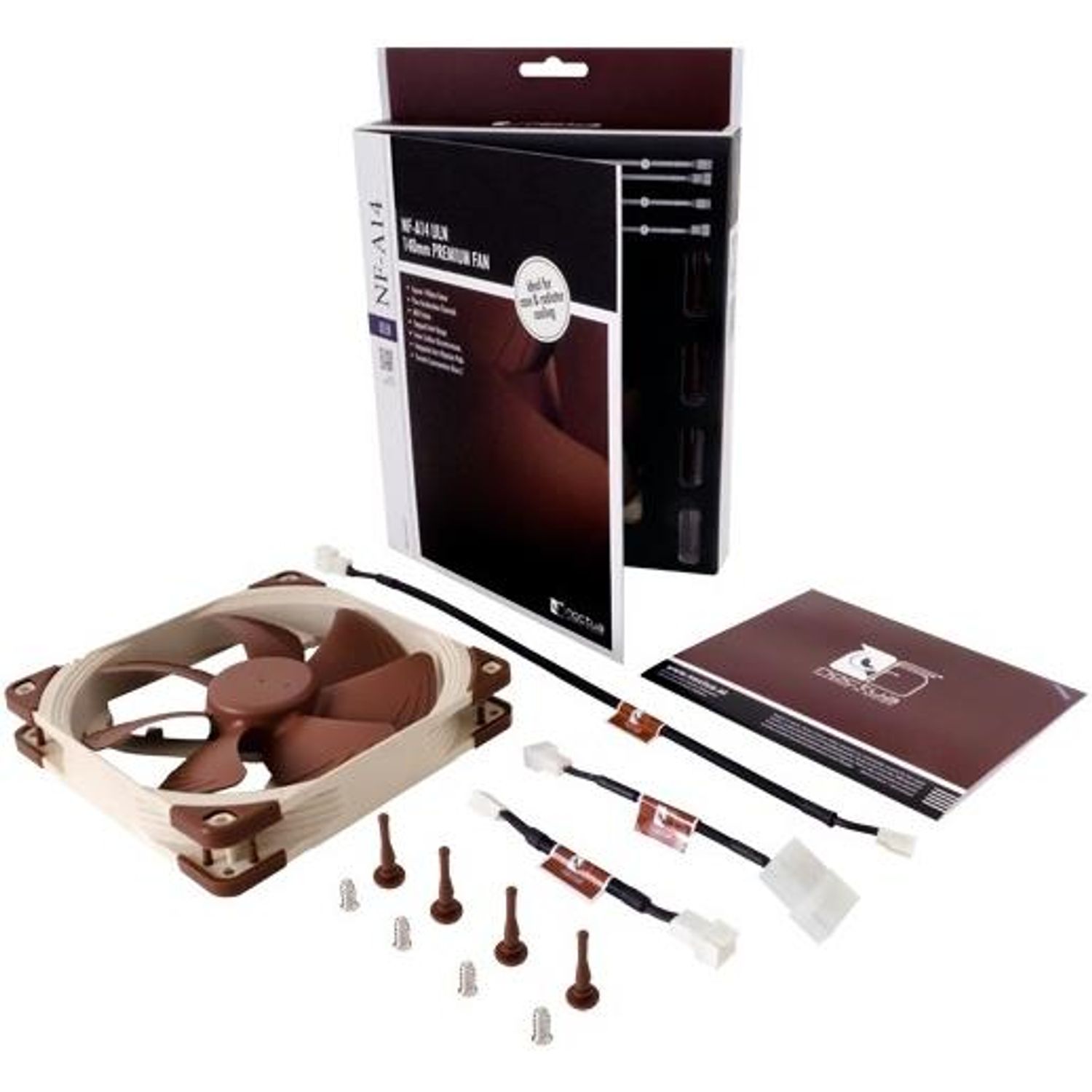 Ventilator Noctua NF-A14 ULN, 140mm fotografia produsului View 4 L