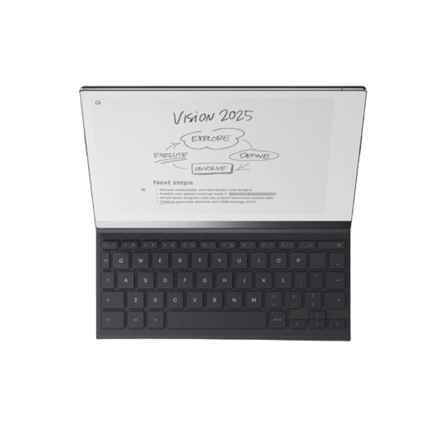 Husa cu tastatura reMarkable pentru reMarkable 2, Layout US (Negru) fotografia produsului View 3 L
