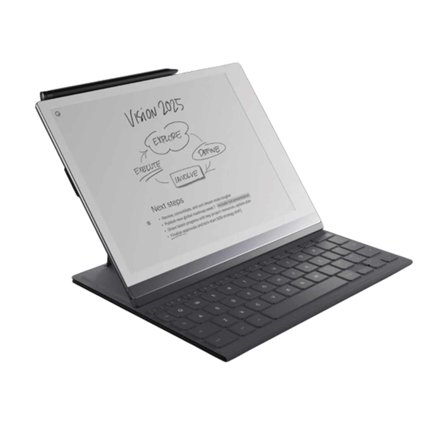 Husa cu tastatura reMarkable pentru reMarkable 2, Layout US (Negru) fotografia produsului