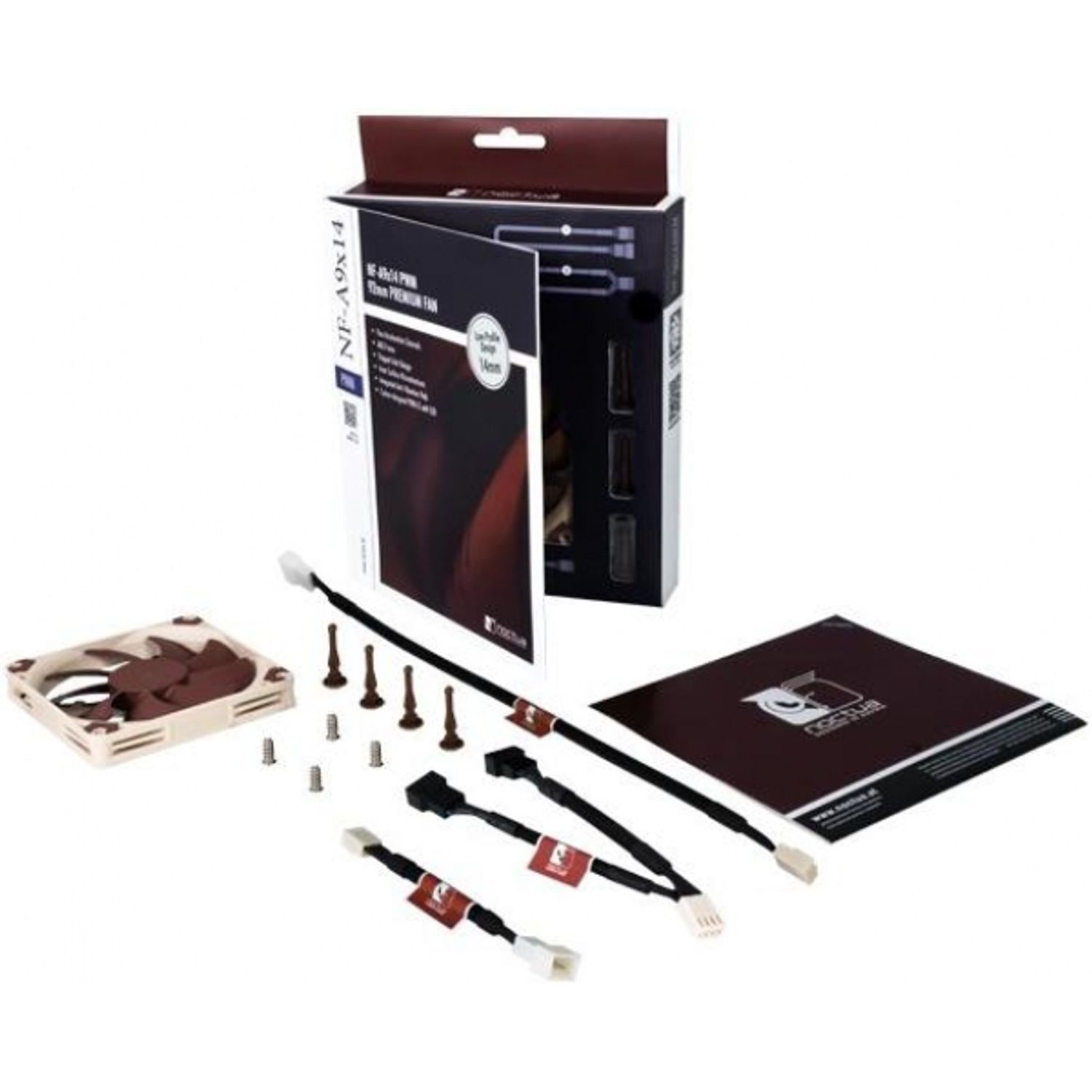 Ventilator Noctua NF-A9x14 PWM, 92 mm fotografia produsului View 4 L