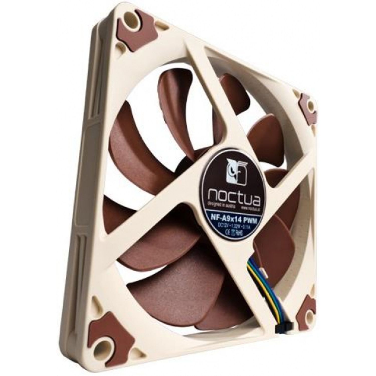 Ventilator Noctua NF-A9x14 PWM, 92 mm fotografia produsului View 2 L