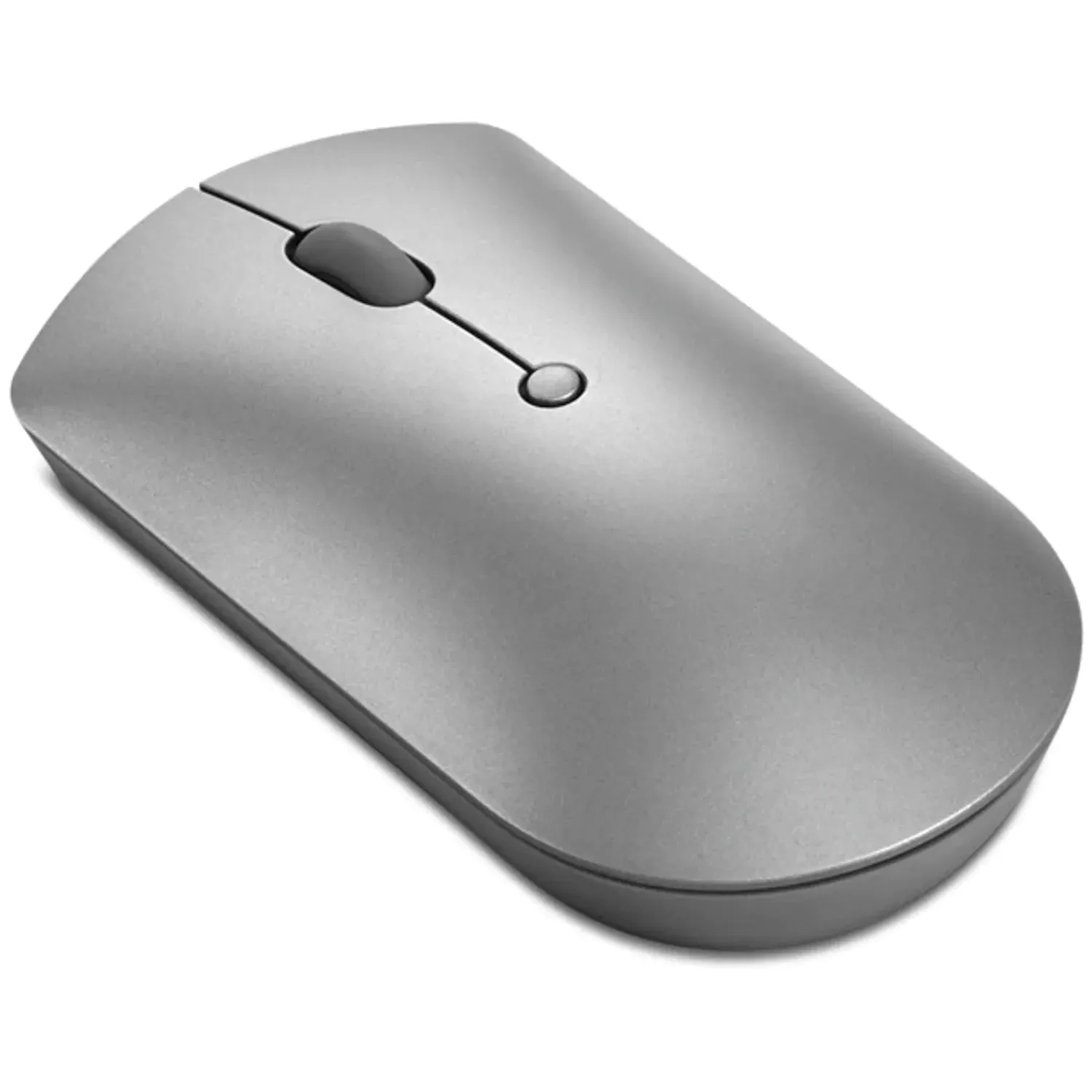 Mouse Wireless Lenovo 600 Silent, Bluetooth, 2400dpi (Argintiu) fotografia produsului View 2 L