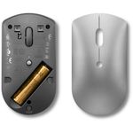 Mouse Wireless Lenovo 600 Silent, Bluetooth, 2400dpi (Argintiu) fotografia produsului View 4 S