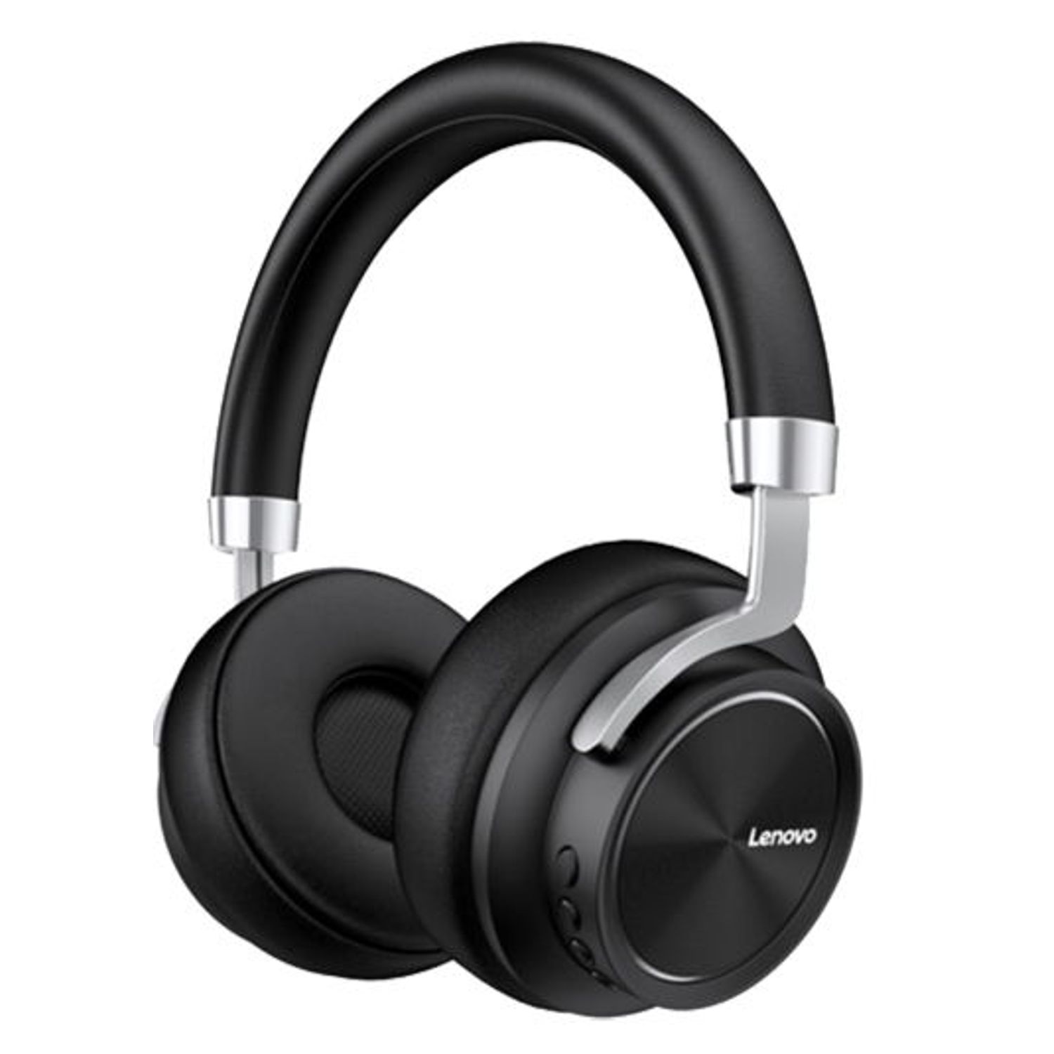 Casti Stereo Lenovo HD800, Bluetooth, Microfon (Negru) fotografia produsului