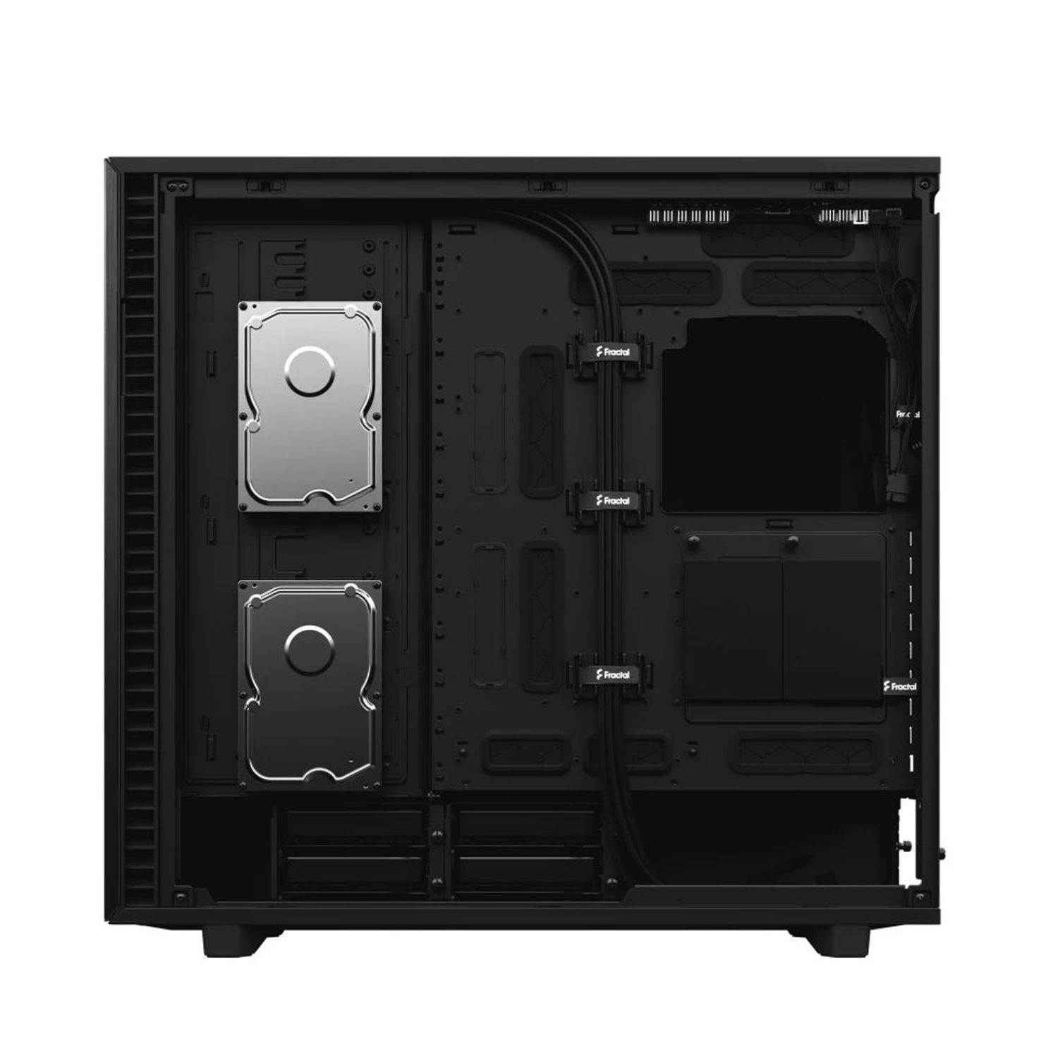 Carcasa Fractal Design Define 7 XL Black Solid (Negru) fotografia produsului View 5 L